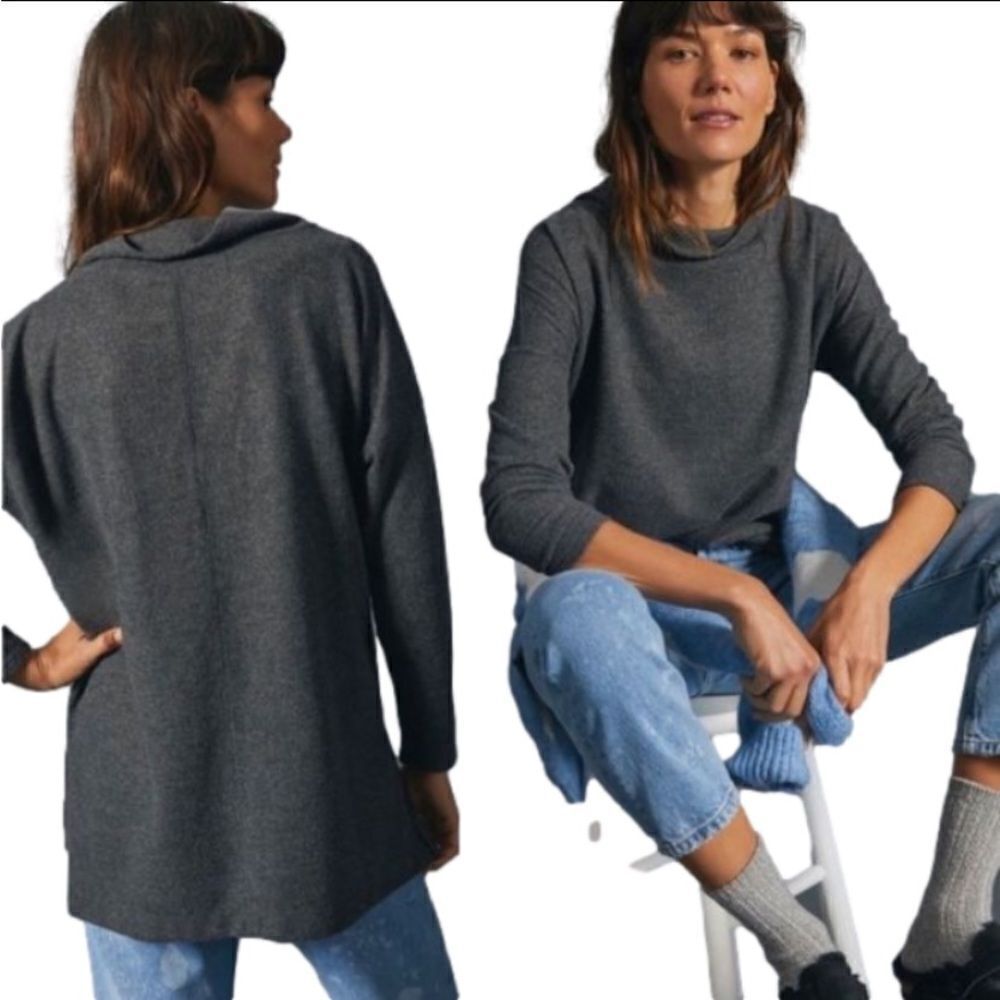 Anthropologie Theresa Mock Neck Sweater